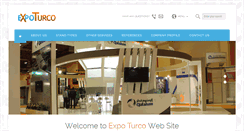 Desktop Screenshot of expoturco.com